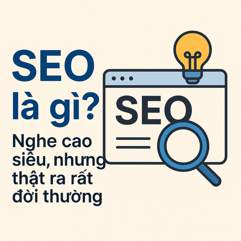 SEO là gì? Nghe cao siêu, nhưng thật ra rất đời thường