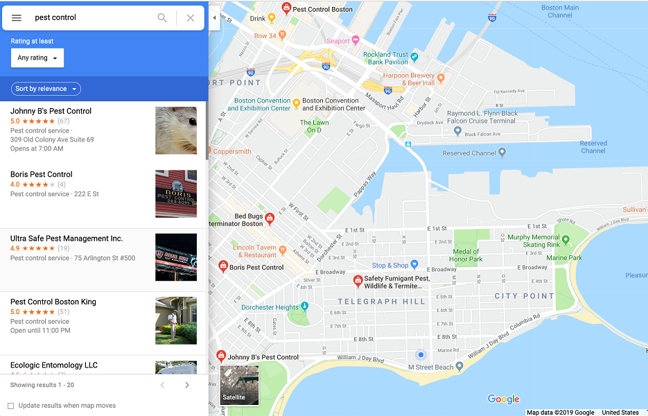 Hiển thị trong các tìm kiếm trên Google Maps để tăng doanh số bán hàng