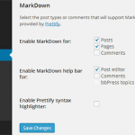 Markdown trong WordPress