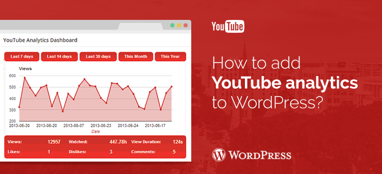 Thêm YouTube Analytics vào trang web WordPress 