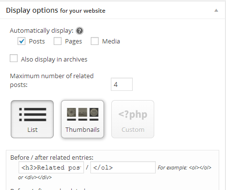 Sử dụng YARPP hoặc Plugin bài đăng có liên quan khác để hiển thị các bài đăng và trang có liên quan