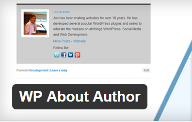WP Giới thiệu về Tác giả Plugin WordPress