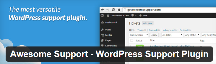 Awesome Support Plugin for WordPress