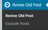 Sử dụng Plugin WordPress Revive Old Posts