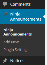 Sử dụng Plugin thông báo Ninja cho các thông báo đơn giản