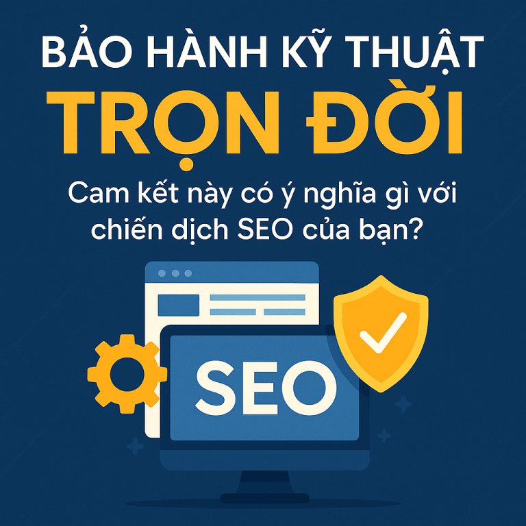 Bảo hành kỹ thuật dài hạn cho website SEO: Phạm vi, SLA và ngoại lệ