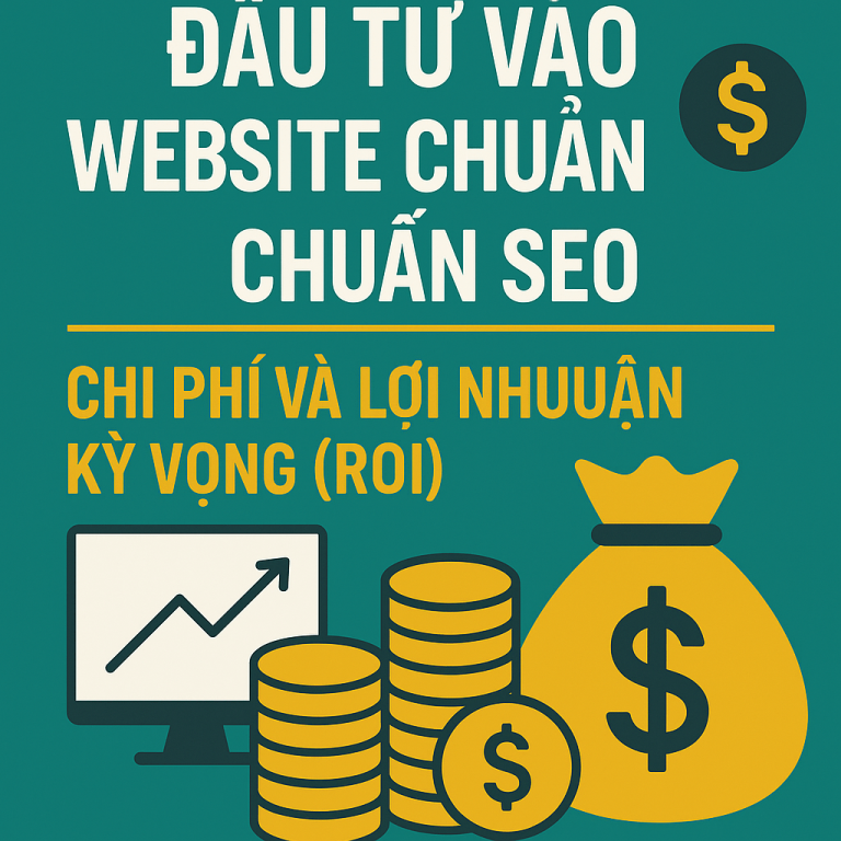 Đầu Tư Vào Website Chuẩn SEO: Chi Phí và Lợi Nhuận Kỳ Vọng (ROI)