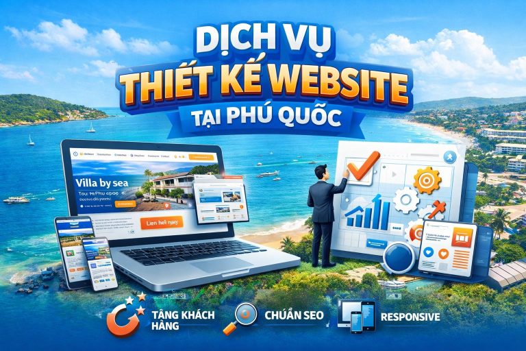 Dịch vụ thiết kế website tại Phú Quốc: Giải pháp giúp doanh nghiệp có khách hàng từ online