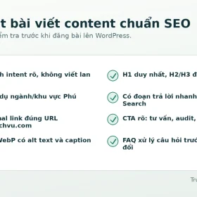 Content SEO với search intent, URL owner và topic cluster