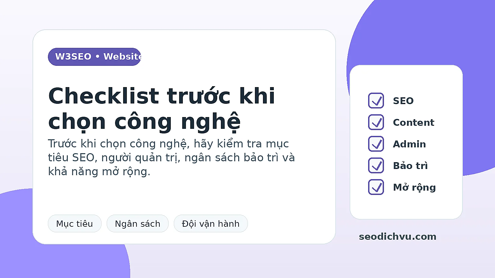 Checklist trước khi chọn Laravel hay WordPress