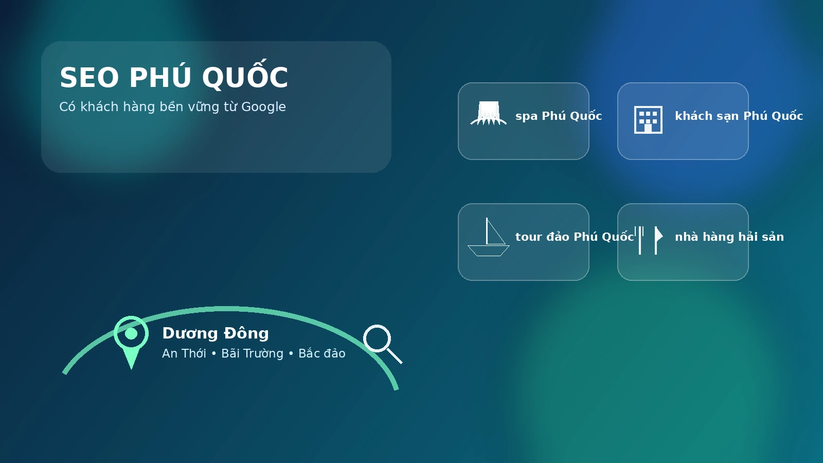 Dịch vụ SEO Phú Quốc kết nối nhu cầu tìm kiếm với trang dịch vụ và lead