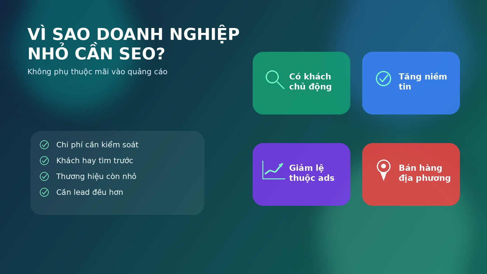 Lý do doanh nghiệp quan tâm đến SEO