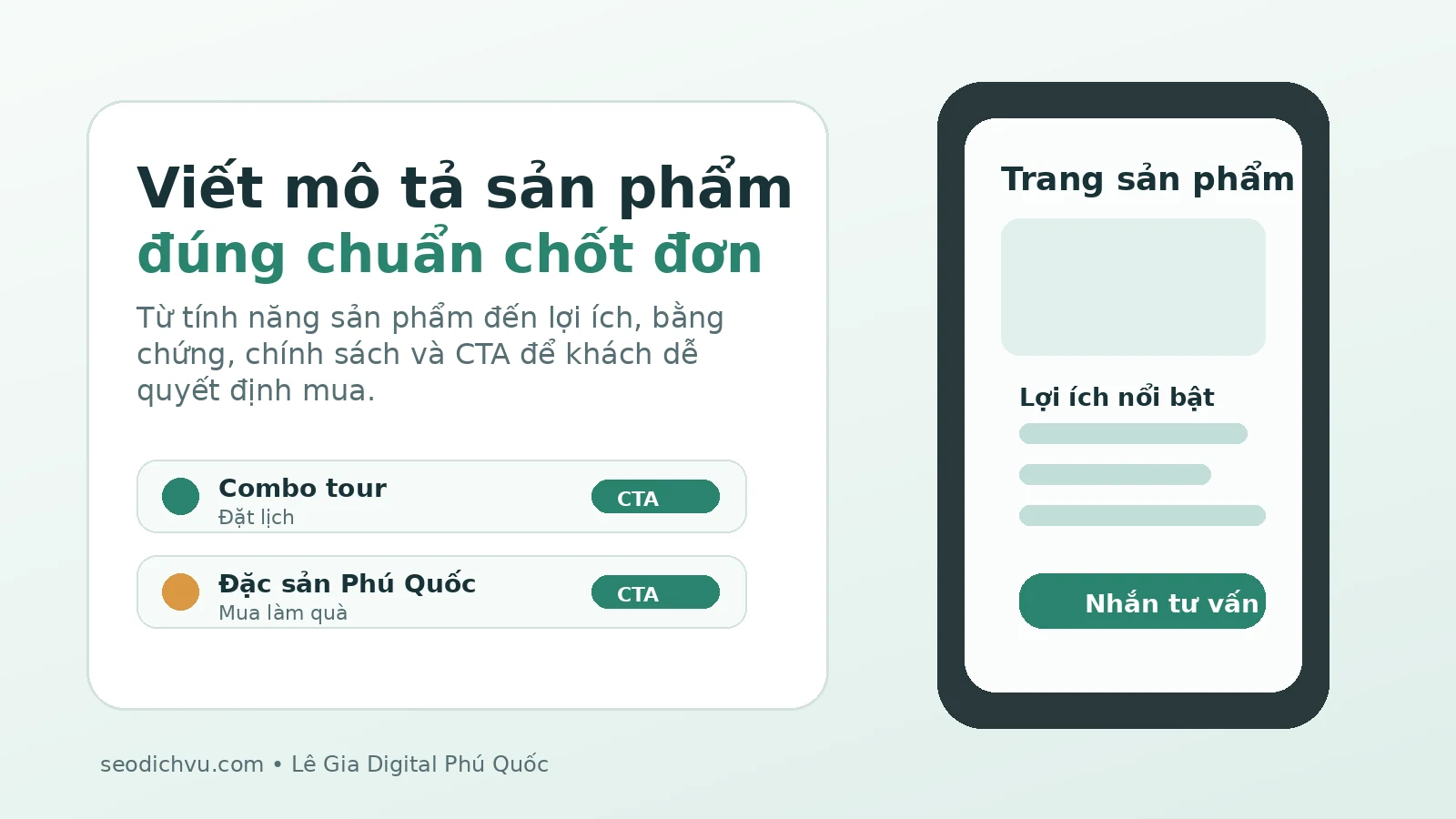 Viết mô tả sản phẩm đúng chuẩn chốt đơn cho website bán hàng