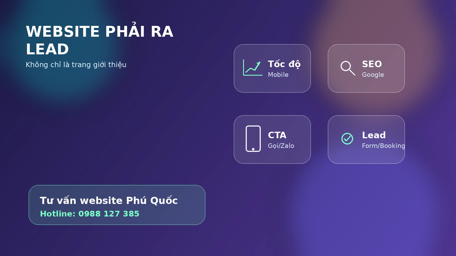Website doanh nghiệp Phú Quốc tối ưu chuyển đổi